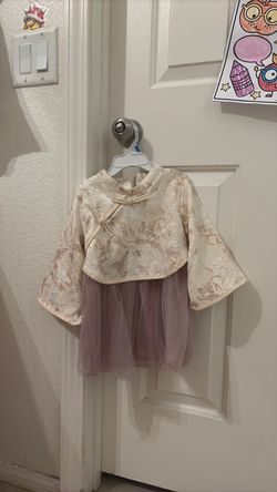 Traditional Chinese Chipao dress for toddler