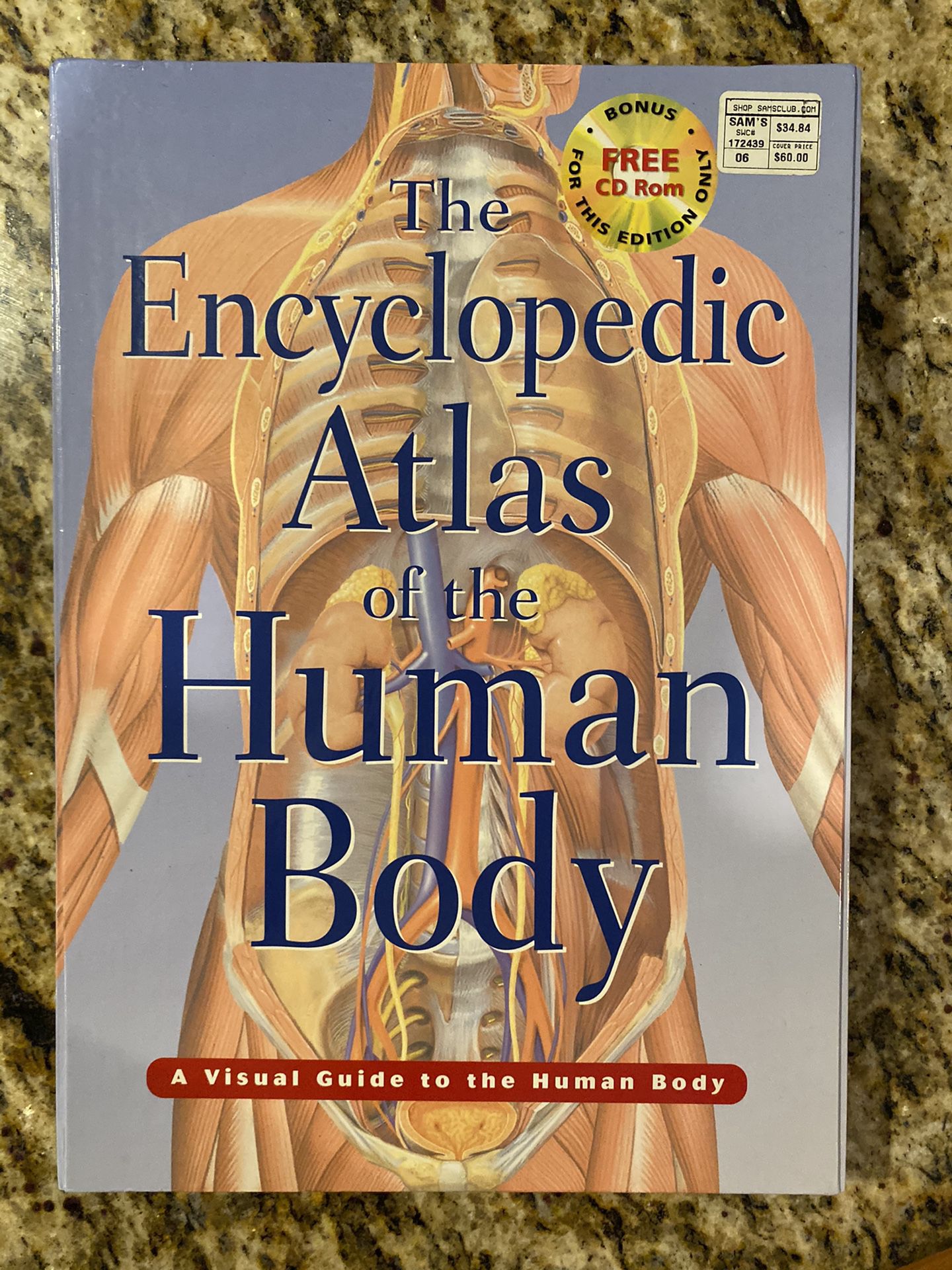 Encyclopedic human body book with CD $5