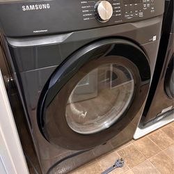 Samsung Washer and Dryer Set Dark Grey