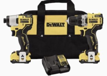 DEWALT XTREME 2-Tool 12-volt Max Power Tool Combo Kit with Soft Case (ChargeIncluded and 2-Batteries Included)
