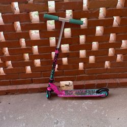 Scooter And Protective Gear