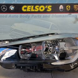 BMW X1 F48 FRONT LEFT DRIVER HALOGEN HEADLIGHT LAMP OEM 2016 - 2021