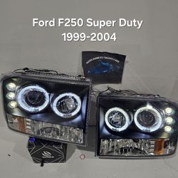 Ford F250 Super Duty 1999-2004 Headlights 