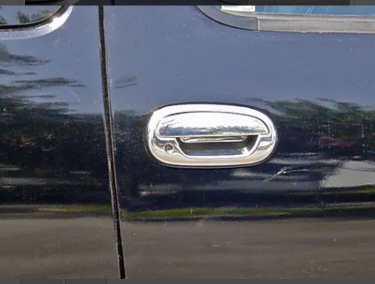 TFP 460 TRUCK & SUV DOOR HANDLE INSERT STAINLESS STEEL CHROME FINISH