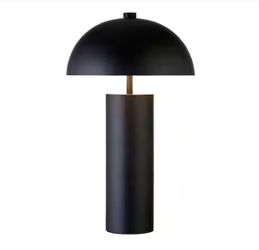 Meyer&Cross York 27 in. Blackened Bronze Table Lamp with Metal Shade