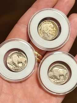 Wow 😮!! Title: 1918-D, 1926 & 1928 Buffalo Nickel Collection !