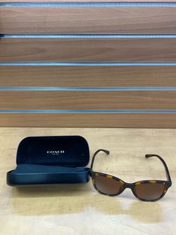 Coach Tortoise Sunglasses with Case