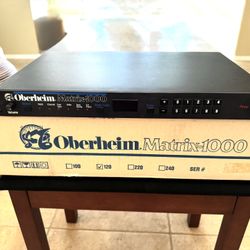 Oberheim Matrix 1000 Rackmount Synthesizer