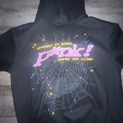 Black Pink Sp5der Hoodie
