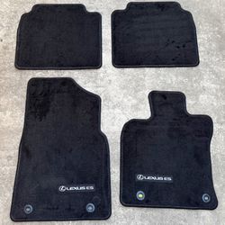 Lexus ES350 ES300H FWD 2019-2022Genuine Black Carpet Floor MatsPT(contact info removed)4-20