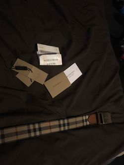 Authentic Burberry belt