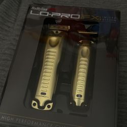 Babyliss Lo Pro Fx Gold Trimmer And Clipper Set 