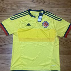 Vintage  2017 Adidas Colombia National Soccer Jersey Men’s Sz L New W Tag