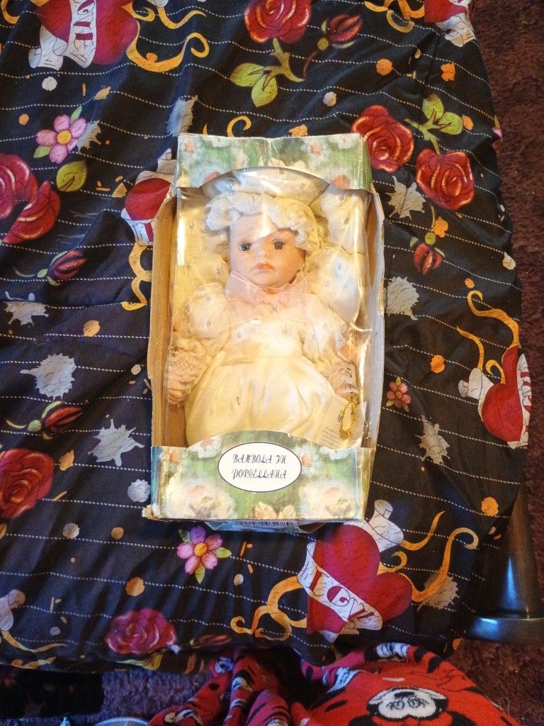Antique Ceramic Doll