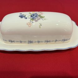 Butter Dish (Nikko Blue Peony)