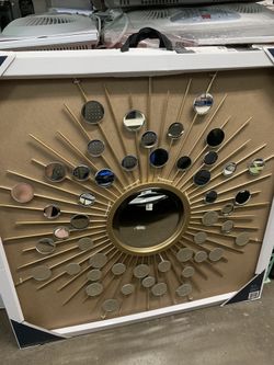 42" Starburst Mirror $70