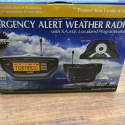 Alert Works Emergency Weather Radio And Alarm Clock