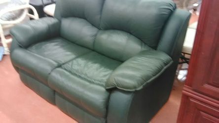 Leather Love Seat on Sale