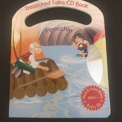 Berryland Books Pinocchio Read & Listen Along Book Audio CD NEW.