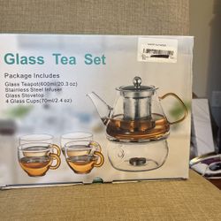 Glass tea set