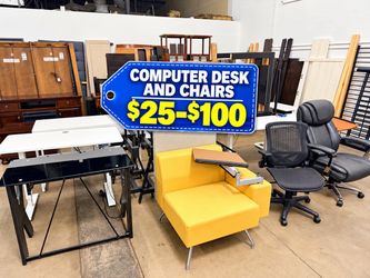 Computer desks, computer chairs, gaming chairs, workstation chairs