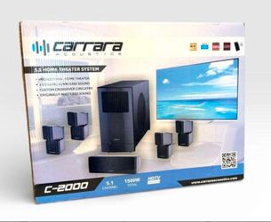 Carrara Acoustics C-2000 5.1 Home Theater System