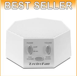 LectroFan Classic White Noise Machine: Noise Masking & Sleep Aid for All Ages
