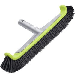 Sepetrel 17.5" Pool Brush Head for Cleaning Walls,Heavy Duty Inground/Above Ground Swimming Pool Scrub Brushes with Premium Strong Bristle & Reinforce