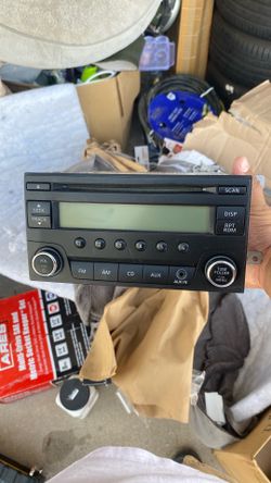 2017 Nissan Versa Stock Radio