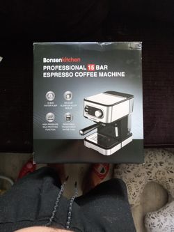 BONSEN KITCHEN ESPRESSO COFFEE MACHINE