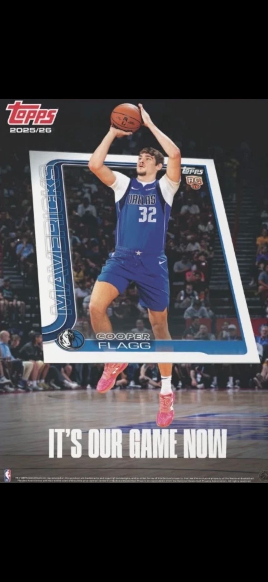 Cooper Flag GameStop Exclusive Rookie Poster LTD