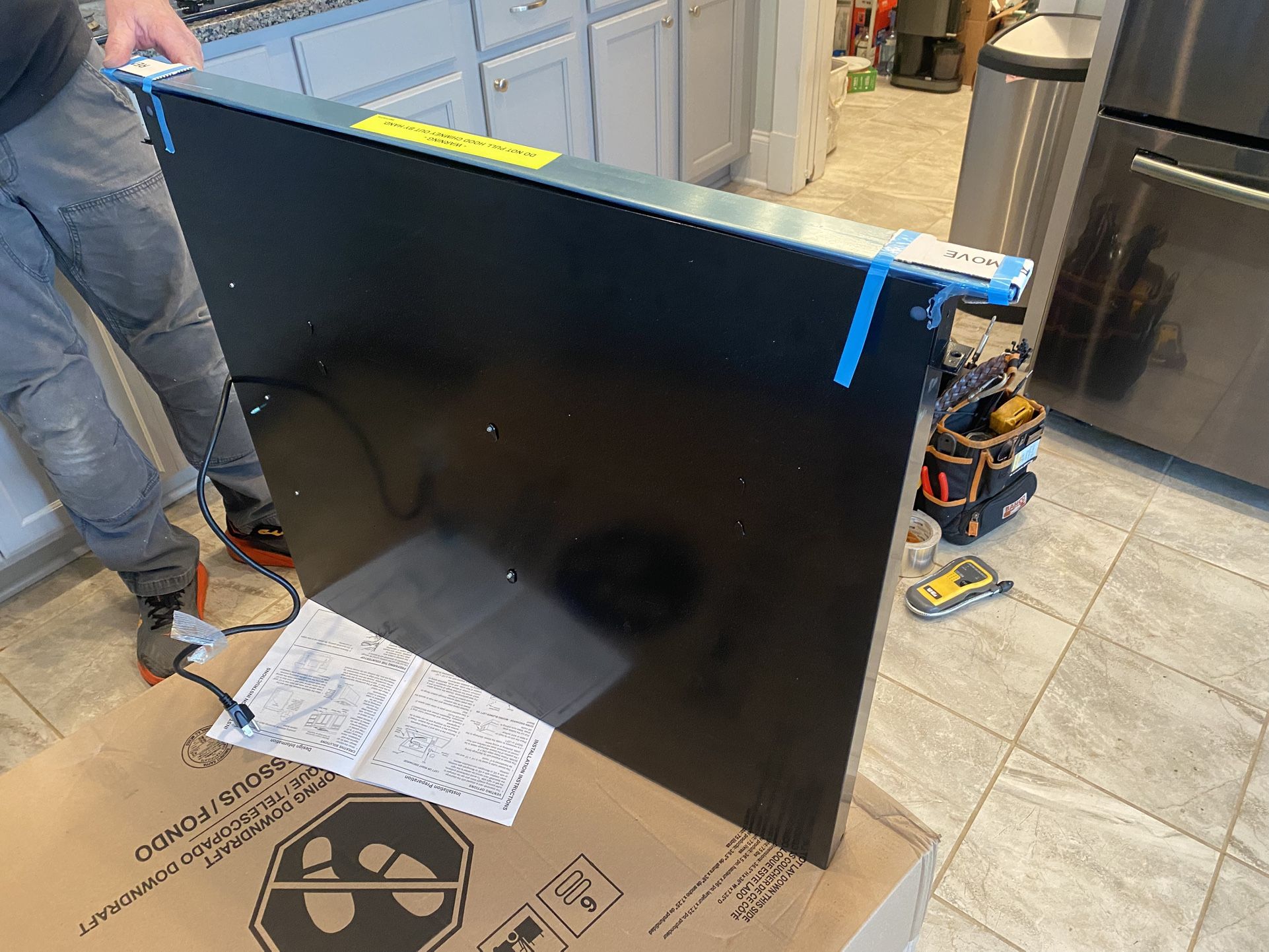Down Draft Kitchen Vent 36 In