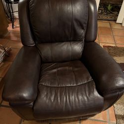 1 Java Leather Recliner