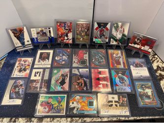 Sports Card Lot Autos & Patches