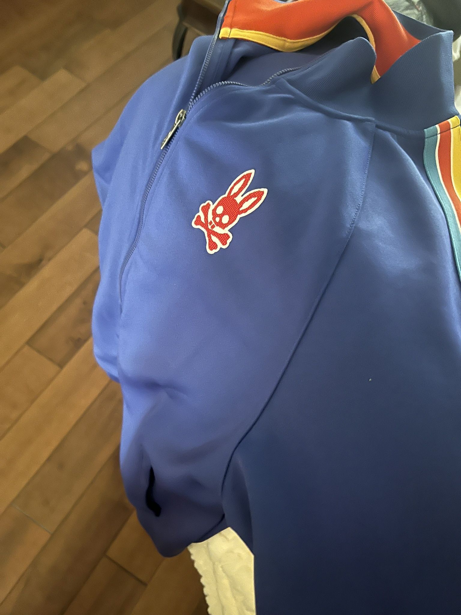 Psycho Bunny Alston Stitched Logo Track Jacket