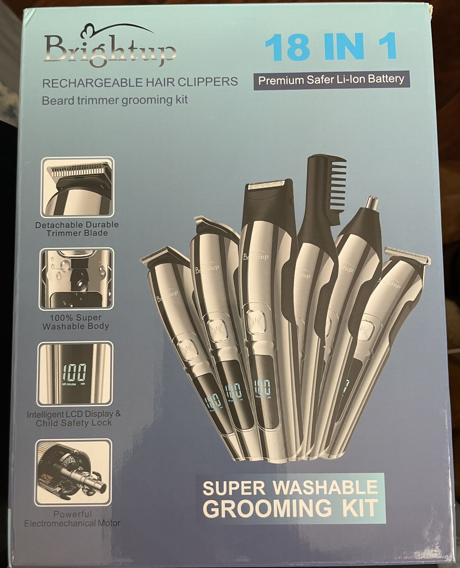Bright Up Rechargeable Hair Clippers