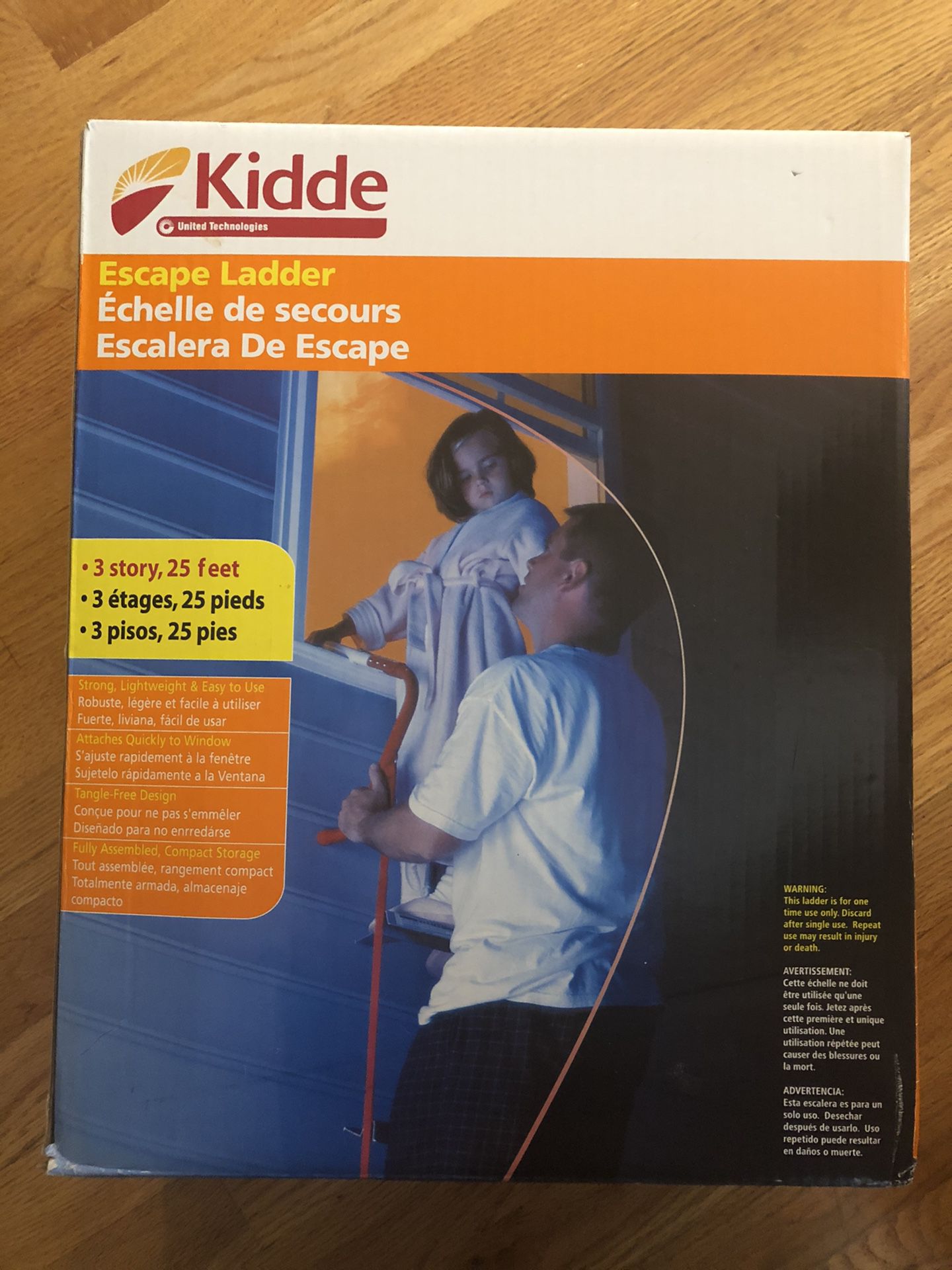Kidde Escape Ladder - 25 ft - 3 Stories
