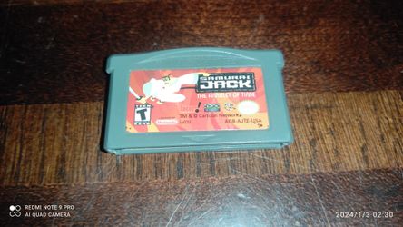 Samurai Jack For The Gameboy Advance GBA