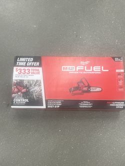 Milwaukee M12 FUEL HATCHET 6" Pruning Saw Kit (model 2527-21P)