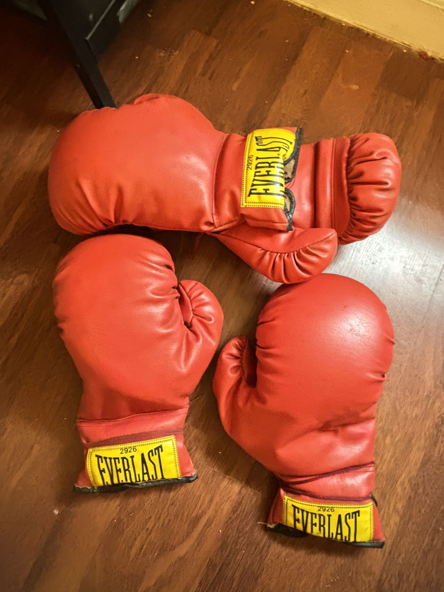 2926 Everlast Original Boxing Gloves. 