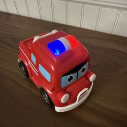 Fire Truck Toy - Makes Noise And Lights Up