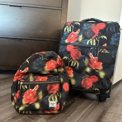 Herschel women’s suitcase & Backpack