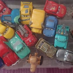 CARS THE MOVIES ALL CHARACTERS TINY CAR VARIETY 