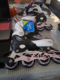 ZFM Sports Inline Skates Pink and Black