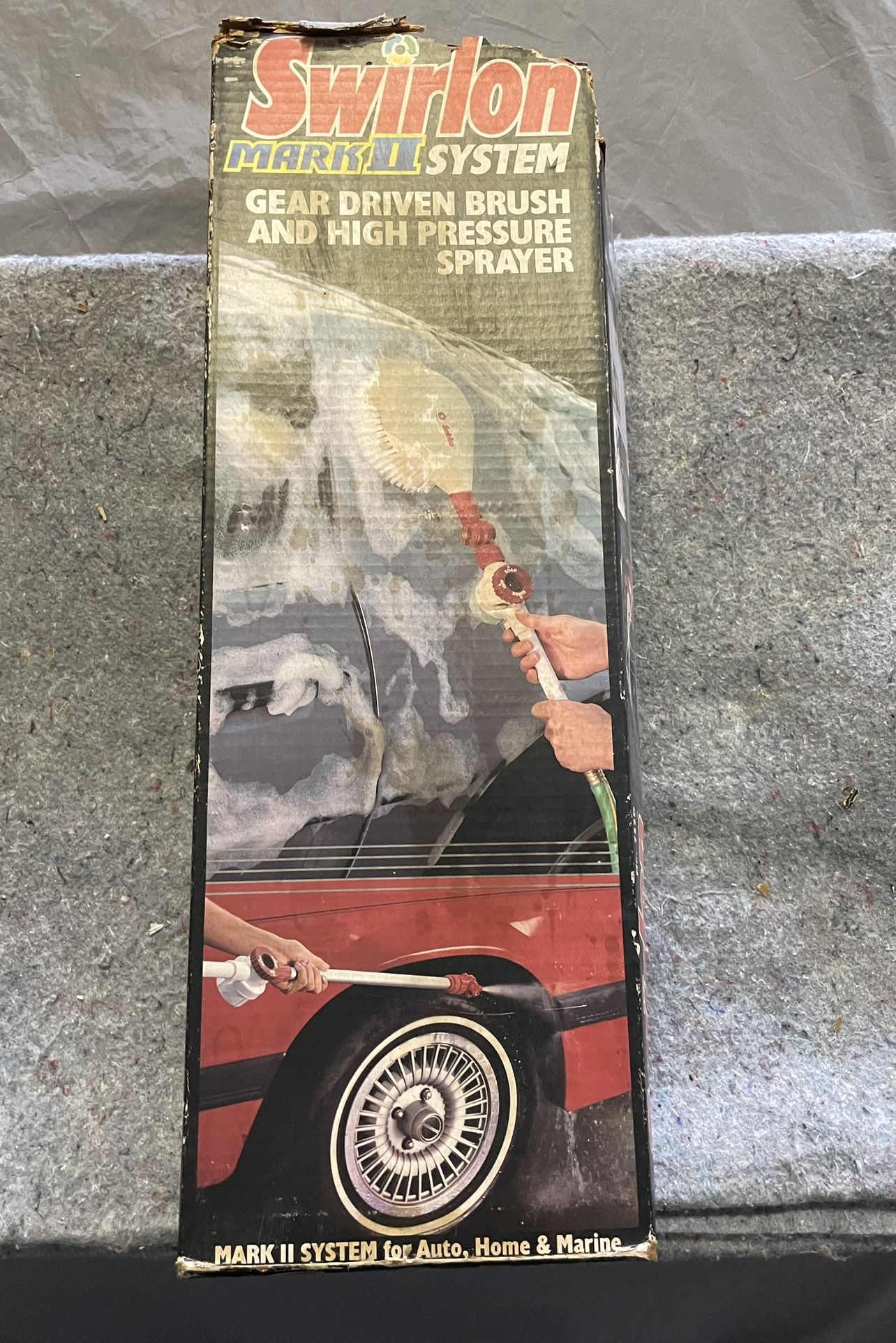 Swirlon Car Wash Rotating Brush And High Pressure Sprayer