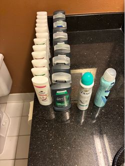 1 bundle of dove men & women deodorant, 27 items.