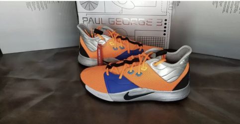 Brand New Nike PG3- NASA- Orange Size 12