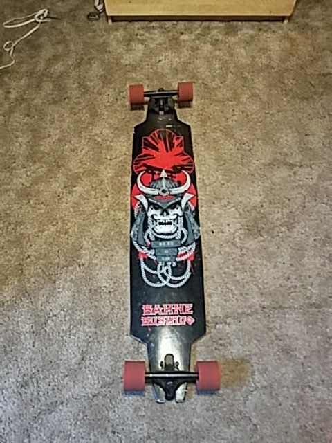 Bahne bushido longboard skateboard