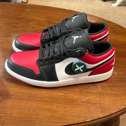 Jordan 1 Low Bred Toe (Size 14)