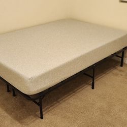 Tuft Neddle Full Mattress and Frame 